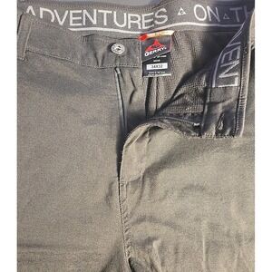 Gerry Cargo Hiking Pants Men's 34x32 Black Quick‑Dry Stretch Travel Performance